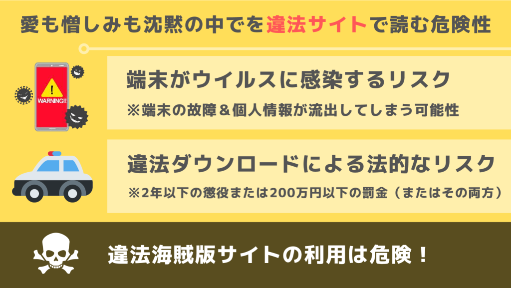 愛も憎しみも沈黙の中で違法サイト