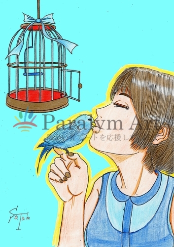 Happy Blue Bird     (幸せの青い鳥）