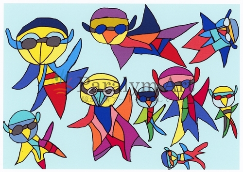 世界のヒーローたち　