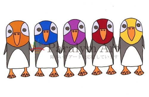 五匹のペンギン 　
