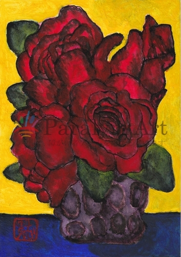 躁と鬱の薔薇の花瓶