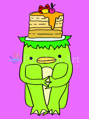 河童パンケーキ