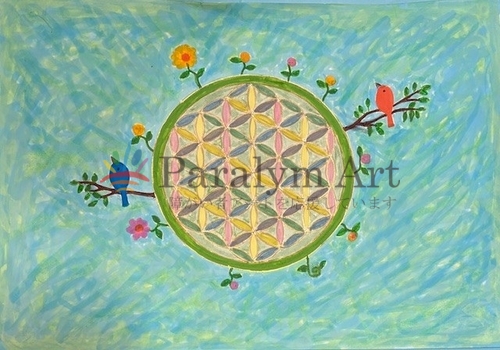 生命のシンフォニー：フラワーオブライフと自然の共鳴