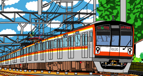 西武線　副都心線　東京メトロ１０００系