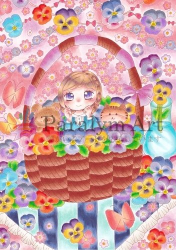 わくわくフラワーバスケット