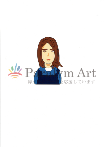 Excelイラスト・支援員Mさん