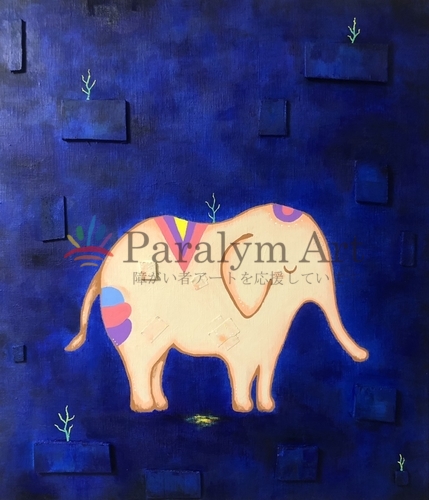 Lonely elephant