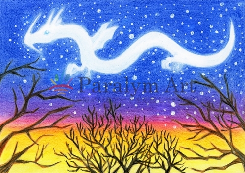 マジックアワーと雪の龍　